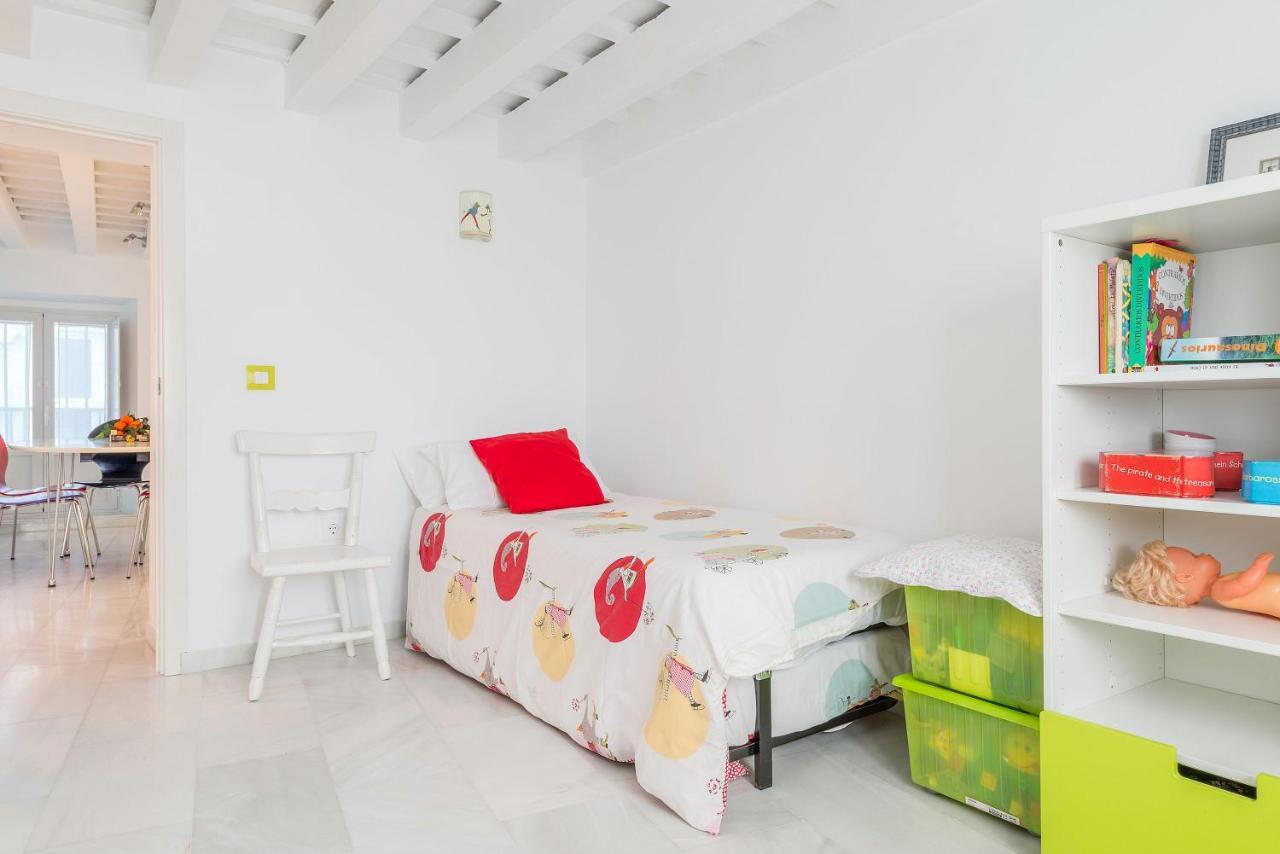 Luminoso apartamento en el centro de Cádiz Exterior foto
