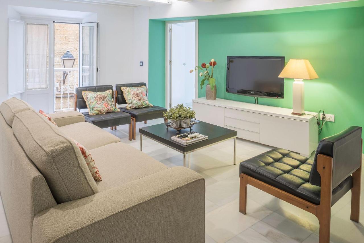 Luminoso apartamento en el centro de Cádiz Exterior foto